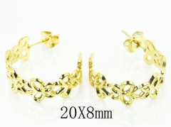 HY Wholesale Earrings Jewelry 316L Stainless Steel Earrings-HY70E0722LLS