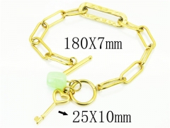 HY Wholesale Bracelets 316L Stainless Steel Jewelry Bracelets-HY21B0441HNE