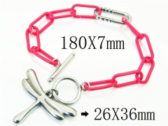 HY Wholesale Bracelets 316L Stainless Steel Jewelry Bracelets-HY21B0428HLQ