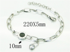 HY Wholesale Bracelets 316L Stainless Steel Jewelry Bracelets-HY47B0170NLX