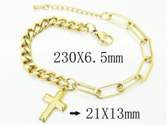 HY Wholesale Bracelets 316L Stainless Steel Jewelry Bracelets-HY59B0995NLX
