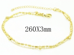 HY Wholesale Bracelets 316L Stainless Steel Jewelry Bracelets-HY92B0039KLW