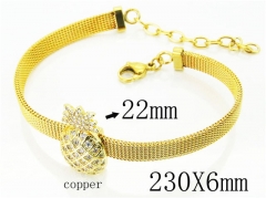 HY Wholesale Bracelets 316L Stainless Steel Jewelry Bracelets-HY12B0289HHX