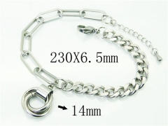 HY Wholesale Bracelets 316L Stainless Steel Jewelry Bracelets-HY59B1015MR