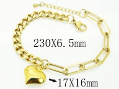 HY Wholesale Bracelets 316L Stainless Steel Jewelry Bracelets-HY59B0992NLV