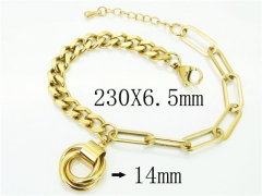 HY Wholesale Bracelets 316L Stainless Steel Jewelry Bracelets-HY59B0984NLE
