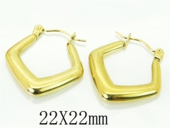 HY Wholesale Earrings Jewelry 316L Stainless Steel Earrings-HY70E0662LQ