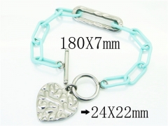 HY Wholesale Bracelets 316L Stainless Steel Jewelry Bracelets-HY21B0434HLE