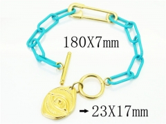 HY Wholesale Bracelets 316L Stainless Steel Jewelry Bracelets-HY21B0439HNX