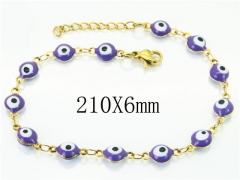HY Wholesale Bracelets 316L Stainless Steel Jewelry Bracelets-HY61B0560JLD