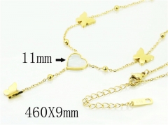 HY Wholesale Necklaces Stainless Steel 316L Jewelry Necklaces-HY32N0562HHQ