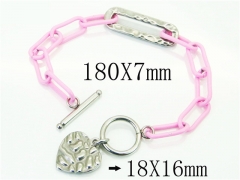 HY Wholesale Bracelets 316L Stainless Steel Jewelry Bracelets-HY21B0432HLS