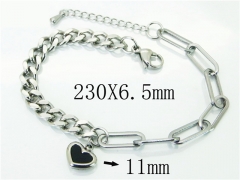 HY Wholesale Bracelets 316L Stainless Steel Jewelry Bracelets-HY59B1003MU