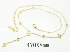 HY Wholesale Necklaces Stainless Steel 316L Jewelry Necklaces-HY32N0545HIL