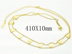 HY Wholesale Necklaces Stainless Steel 316L Jewelry Necklaces-HY32N0566HEE