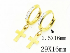 HY Wholesale Earrings 316L Stainless Steel Fashion Jewelry Earrings-HY58E1724KW