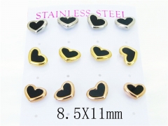 HY Wholesale Earrings Jewelry 316L Stainless Steel Earrings-HY59E1028HOF
