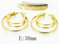 HY Wholesale Earrings Jewelry 316L Stainless Steel Earrings-HY58E1708LS