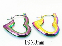 HY Wholesale Earrings Jewelry 316L Stainless Steel Earrings-HY70E0709LC