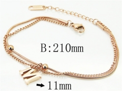 HY Wholesale Bracelets 316L Stainless Steel Jewelry Bracelets-HY47B0187OL