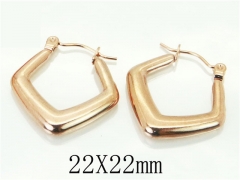 HY Wholesale Earrings Jewelry 316L Stainless Steel Earrings-HY70E0663LE