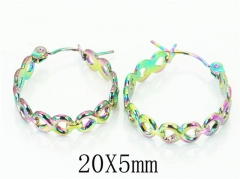 HY Wholesale Earrings Jewelry 316L Stainless Steel Earrings-HY70E0674LZ