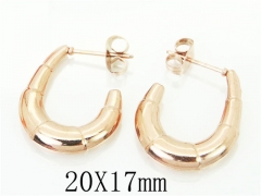 HY Wholesale Earrings Jewelry 316L Stainless Steel Earrings-HY70E0688LB