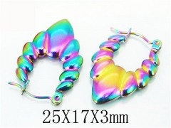 HY Wholesale Earrings Jewelry 316L Stainless Steel Earrings-HY70E0699LC