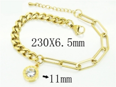HY Wholesale Bracelets 316L Stainless Steel Jewelry Bracelets-HY59B0980NLF