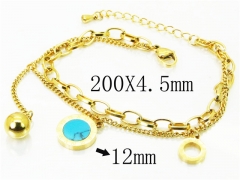 HY Wholesale Bracelets 316L Stainless Steel Jewelry Bracelets-HY32B0400PL
