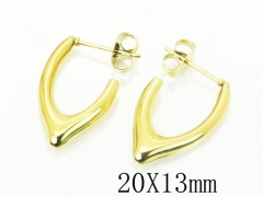 HY Wholesale Earrings Jewelry 316L Stainless Steel Earrings-HY70E0682LA