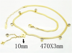 HY Wholesale Necklaces Stainless Steel 316L Jewelry Necklaces-HY32N0572HHS