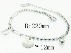 HY Wholesale Bracelets 316L Stainless Steel Jewelry Bracelets-HY47B0173NLS