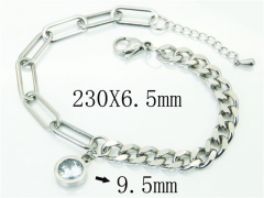 HY Wholesale Bracelets 316L Stainless Steel Jewelry Bracelets-HY59B1010MX