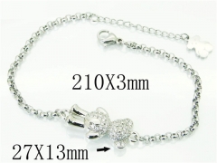 HY Wholesale Bracelets 316L Stainless Steel Jewelry Bracelets-HY90B0462HNC