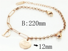 HY Wholesale Bracelets 316L Stainless Steel Jewelry Bracelets-HY47B0175OLX