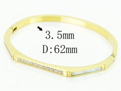 HY Wholesale Bangles Stainless Steel 316L Fashion Bangle-HY14B0252HPW