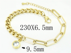 HY Wholesale Bracelets 316L Stainless Steel Jewelry Bracelets-HY59B0979NLD