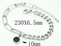 HY Wholesale Bracelets 316L Stainless Steel Jewelry Bracelets-HY59B1013MV