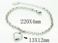 HY Wholesale Bracelets 316L Stainless Steel Jewelry Bracelets-HY47B0167MLA