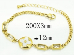 HY Wholesale Bracelets 316L Stainless Steel Jewelry Bracelets-HY32B0425PL
