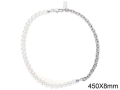 HY Wholesale Jewelry Stainless Steel Pearl Chain-HY0095N034
