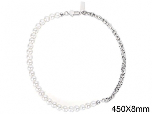 HY Wholesale Jewelry Stainless Steel Pearl Chain-HY0095N034