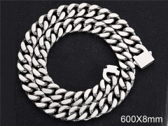 HY Wholesale Jewelry Stainless Steel Curb Chain-HY0095N001