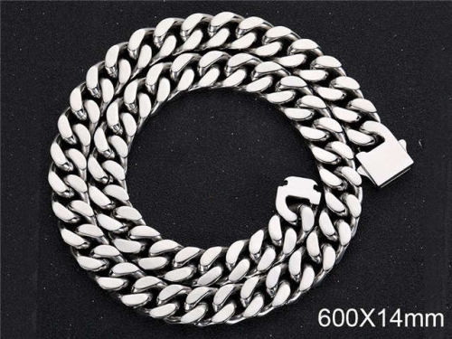 HY Wholesale Jewelry Stainless Steel Curb Chain-HY0095N004