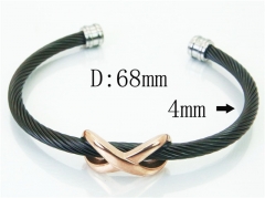 HY Wholesale Bangles Stainless Steel 316L Fashion Bangle-HY38B0737HND