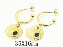 HY Wholesale Earrings 316L Stainless Steel Fashion Jewelry Earrings-HY25E0738ML