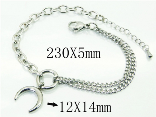 HY Wholesale Bracelets 316L Stainless Steel Jewelry Bracelets-HY59B1051MR