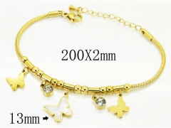 HY Wholesale Bracelets 316L Stainless Steel Jewelry Bracelets-HY32B0433HHL
