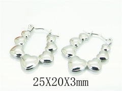 HY Wholesale Earrings 316L Stainless Steel Fashion Jewelry Earrings-HY70E0741KW